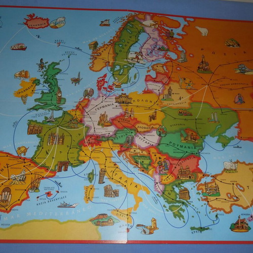 Discover Europe Educa used, complete set