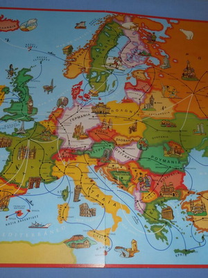 Discover Europe Educa used, complete set