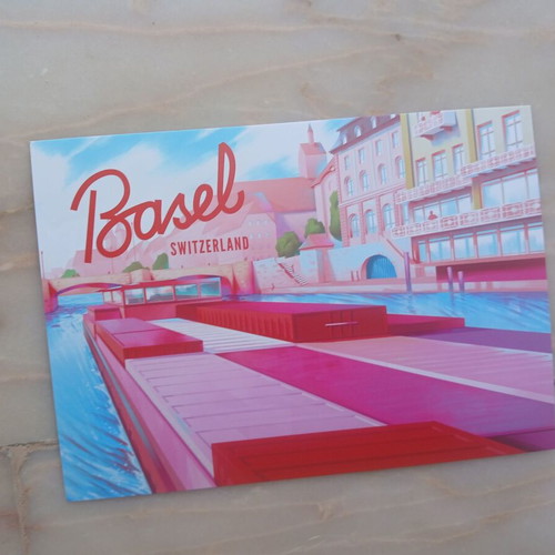 Basel 2025 postcard new from Eurovision