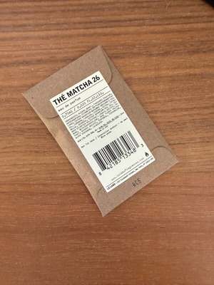 Le Labo Thé Matcha 26 Eau de Parfum Tester Sample 0.75ml