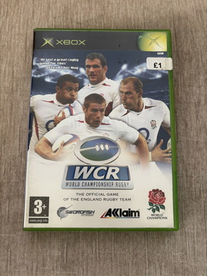 World Championship Rugby Xbox Original used, English full version