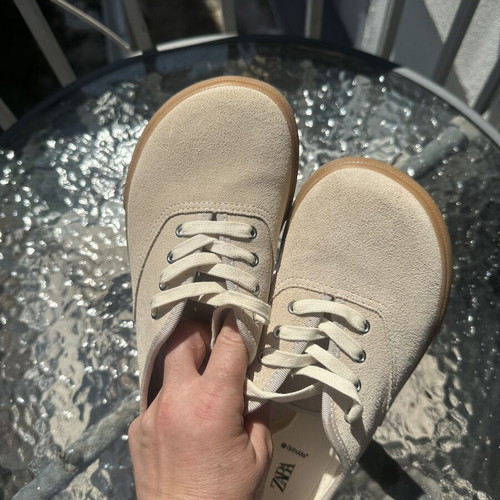 Zara beige boots size 36 new