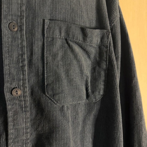 Corduroy shirt for boys dark blue like new H&M 140 cm