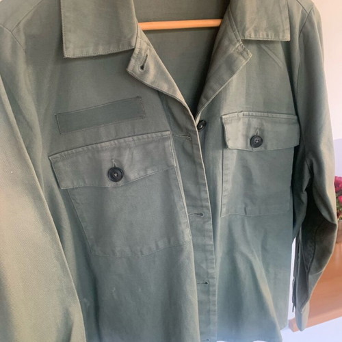 Marks & Spencer x Sienna Miller Pure Cotton Utility Jacket like new, green
