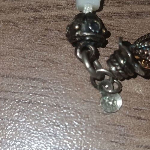 Komboloi 33 beads with 925 silver details