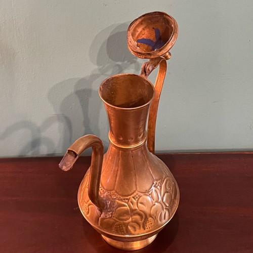 Turkish copper teapot vintage like new