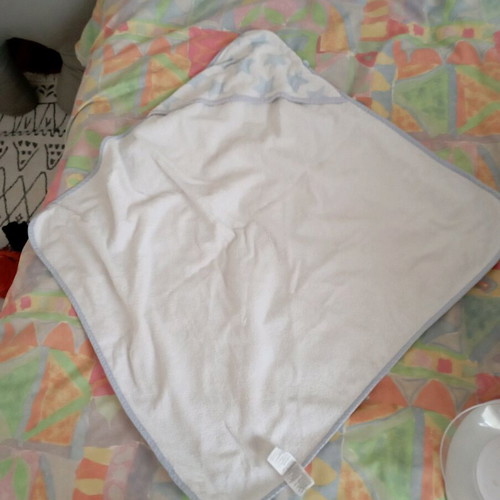 Newborn bathrobe 100% cotton like new