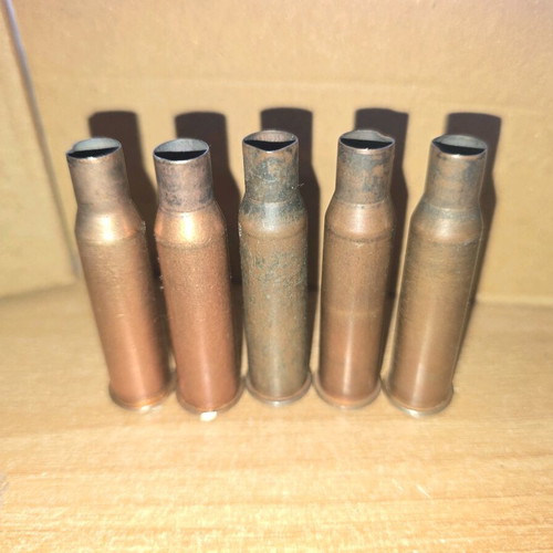Set of 76x54R used casings, SVD and Mosin Nagant type