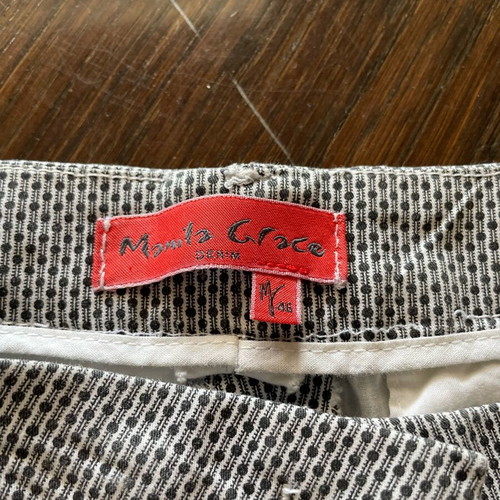 Manila Grace pants like new, modern cut with cuffs, size 46