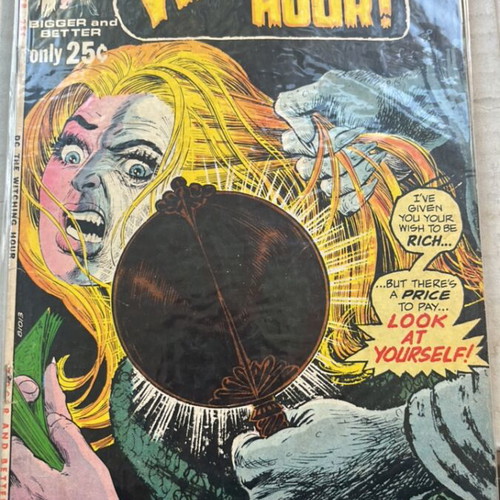 The Witching Hour comic book used, dark mansion and sinister secrets