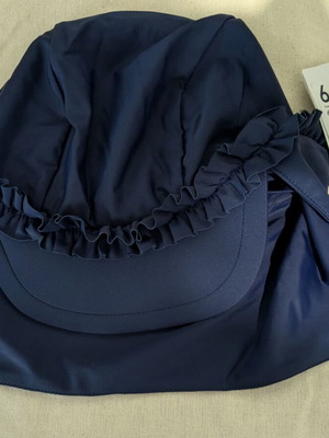 Υφασμάτινο καπέλο παραλίας Mothercare για παιδιά 6-8 ετών καινούργιο, μπλε