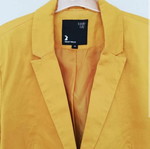 Mustard jacket No.M like new with side pockets