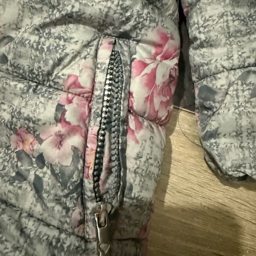 Ovs Fashion jacket for girl 3-4 years like new, grey and pink