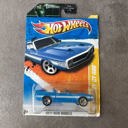 Hot Wheels 1969 Shelby GT-500 2011 like new