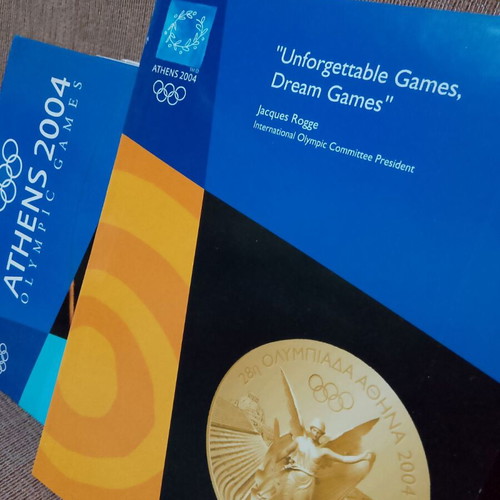 Athens 2004 Olympic Games collectible DVD box set like new