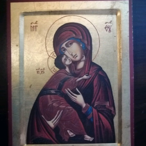Christian icons like new, pack of 2 pieces