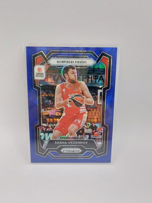 2023-24 Euroleague Prizm Sasha Vezenkov blue ice /125 like new