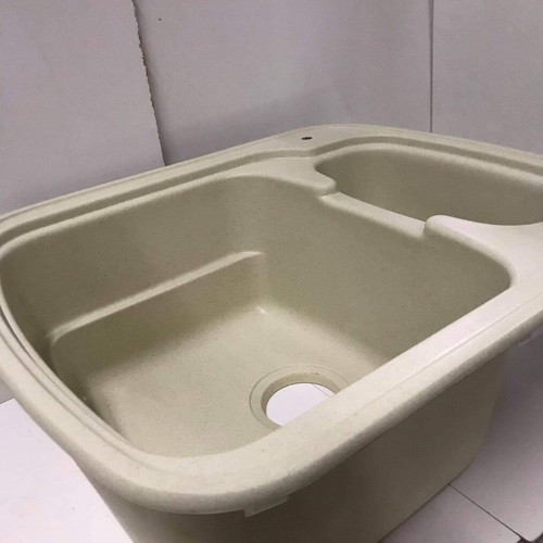 Wilco S-314 Synthetic Granite Kitchen Sink new, cappuccino