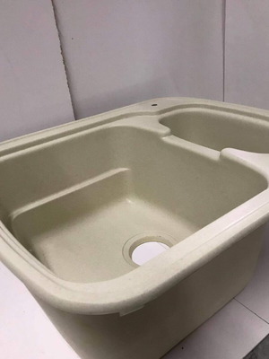 Wilco S-314 Synthetic Granite Kitchen Sink new, cappuccino