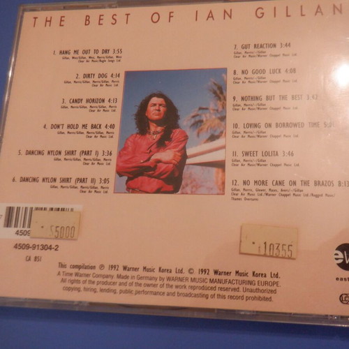 Ian Gillan The Best Of CD new, rock