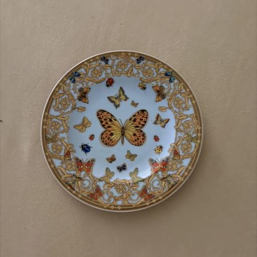 Rosenthal plate by Versace, diameter 18cm