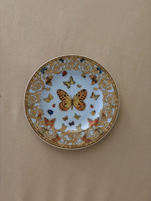 Rosenthal plate by Versace, diameter 18cm