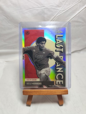 2024-25 Topps Chrome UEFA Champions League Last Dance κάρτα Diego Maradona