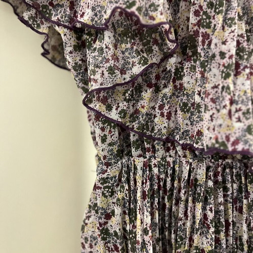 BSB mini dress, pink and purple