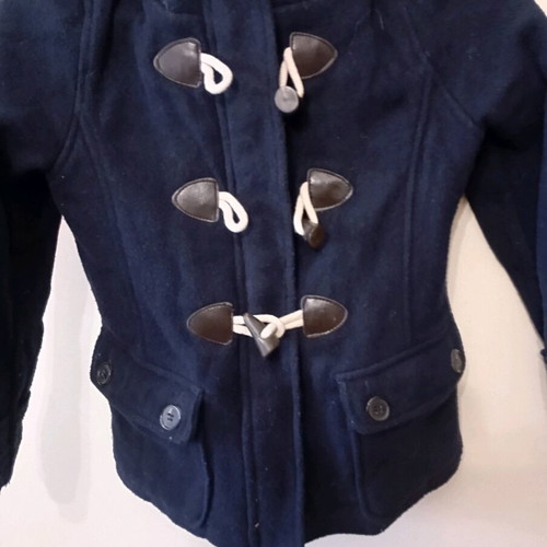 Boys' jacket like new, size 128 cm, blue Oreo color