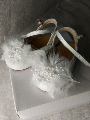 Children's shoes new, girls' baptism shoes