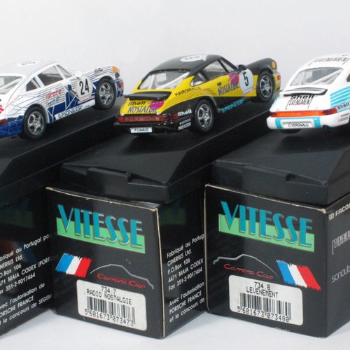 Porsche 911 Carrera Cup 1991 France σετ 18 μοντέλων καινούργιο, Vitesse