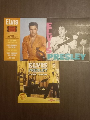 Elvis Presley CD pack of 3, Viva Las Vegas and Rockin Tonight, new