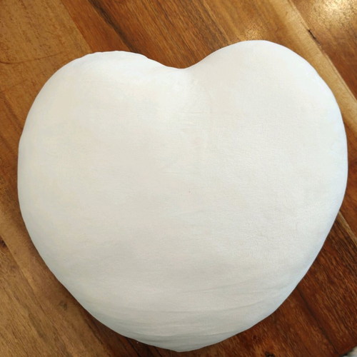 Saint Clair Heart Ivory decorative children's pillow used