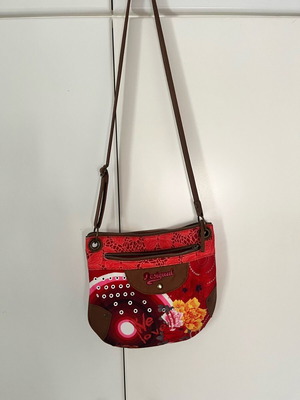 Desigual crossbody bag like new, colorful with adjustable strap