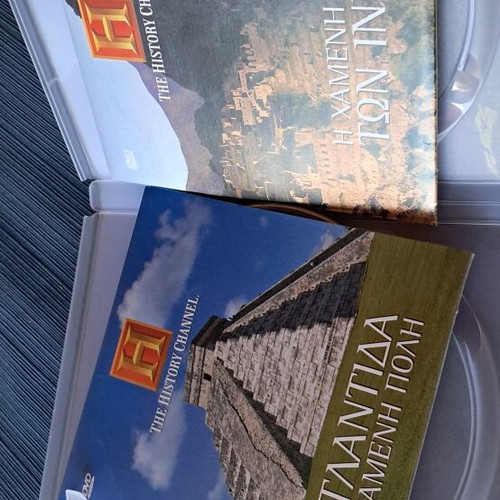 History Channel Lost Cities 2 DVD set like new, dubbed