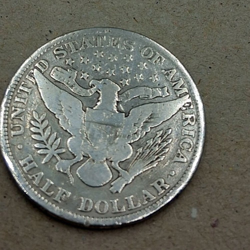 Half Dollar America 1898 used