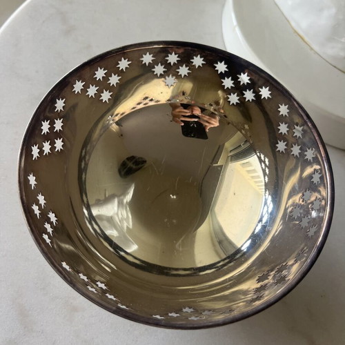 Vintage metal bowl, hard to find