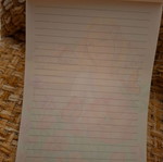 Vintage 1990 stationery set with 6-page block and 4 envelopes new