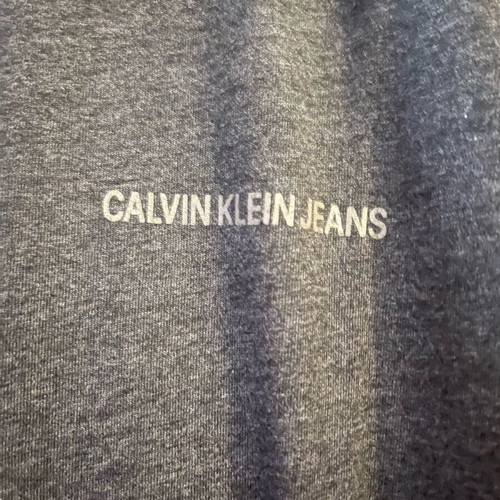 Calvin Klein T-shirt size L black and gray lightly worn