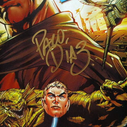 X-men Emperor Vulcan #1 used with signature