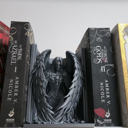 Fallen Angel Book Nook decorative dark fantasy bookend