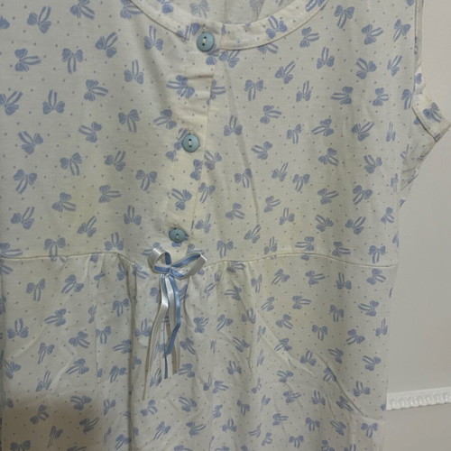Maternity nursing nightdress sleeveless cotton like new