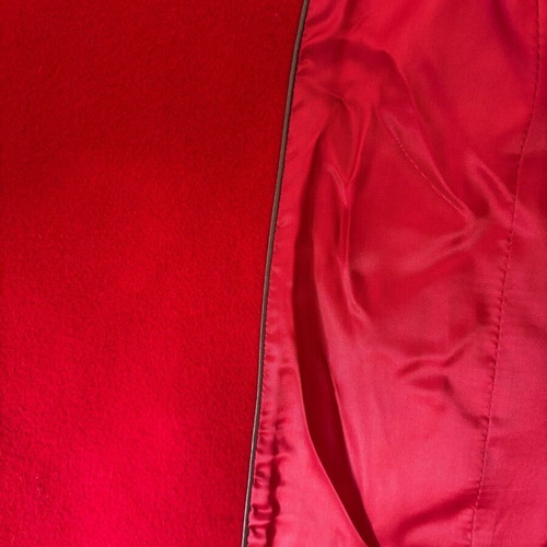 Zara wool coat used, red, size S