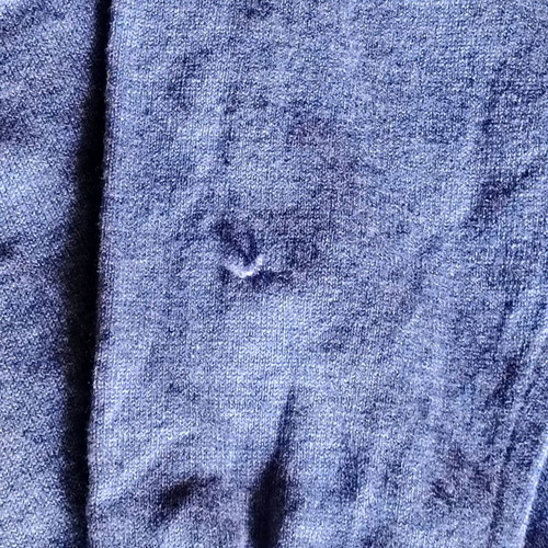 Fred Perry wool sweater used, size M, blue