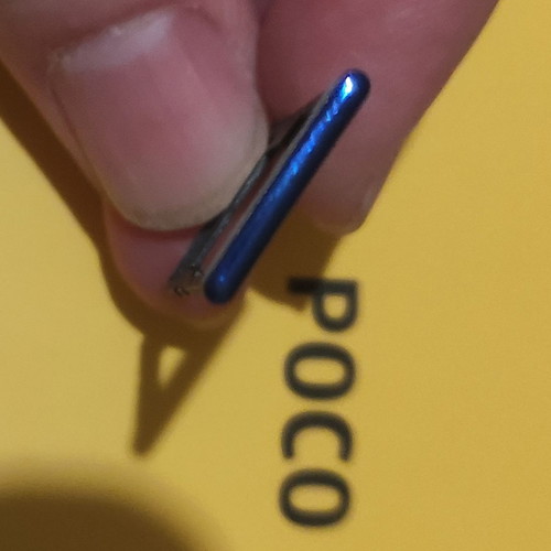 Sim tray Poco X3/Pro blue color like new