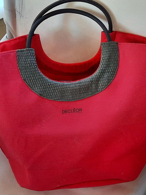 Decleor Beach Bag shoulder/hand new, red
