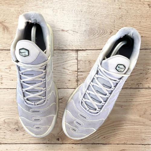 Nike Air Max Plus sneakers used, size 45, white