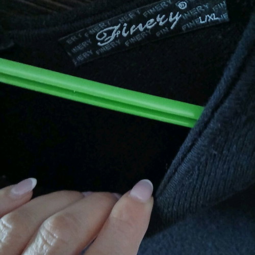 Black blouse used, size small