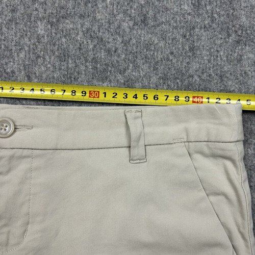 Patagonia Organic Cotton Chino Shorts Women Size 6 Used Beige