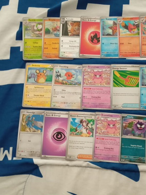Pokemon cards set 34 pieces new condition